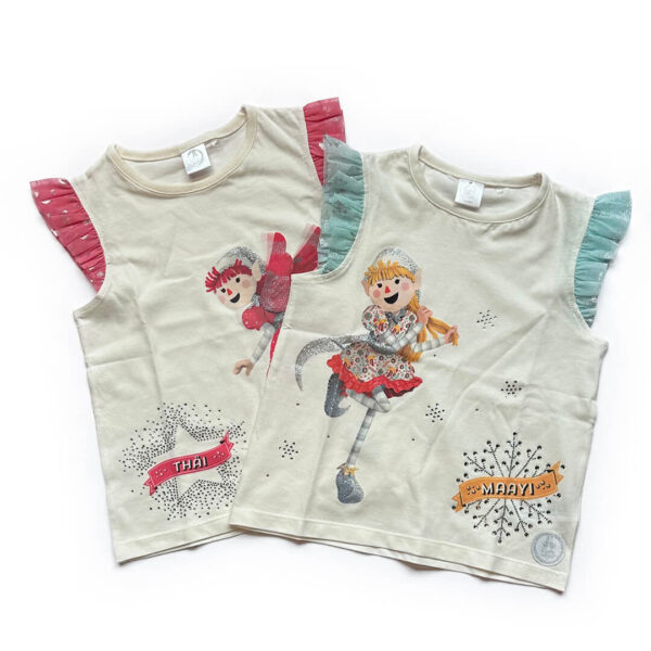 Polera vuelos mujer